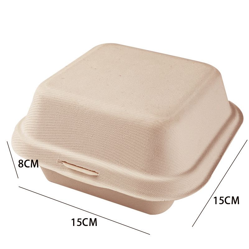110PCS Disposable Bento Lunch Box Baking Cak Food