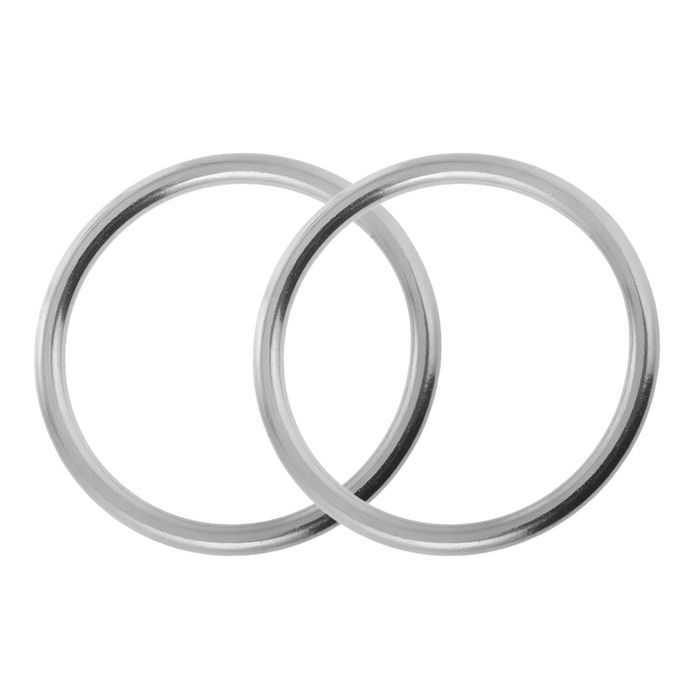 Welded Ring Stainless Steel O Round Ring Circle Craft Webbing Boat