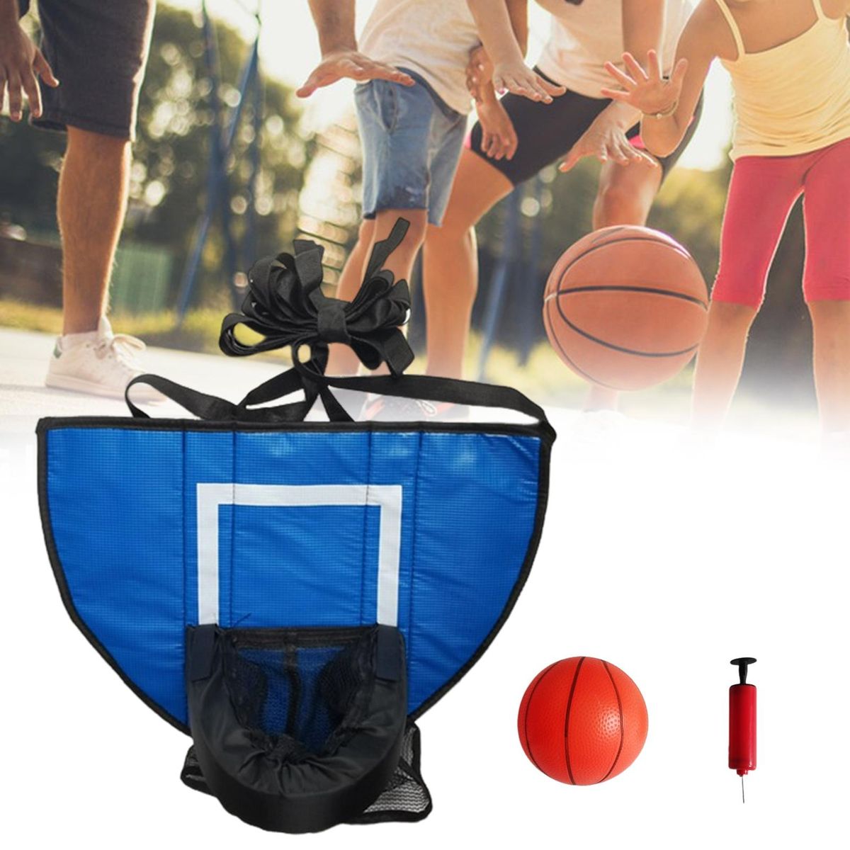 Mini Trampoline Basketball Hoop Jumpshot Pro Trampoline Basketball