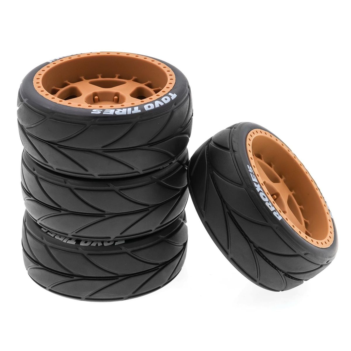 Remote Control Off-Road Rally Car Tires 66*46*26mm 4pcs Replacement for TAMIYA TT02 XV01 HSP 94123 HPI KYOSHO WLtoys 1/10 Remote Control Car Wheel