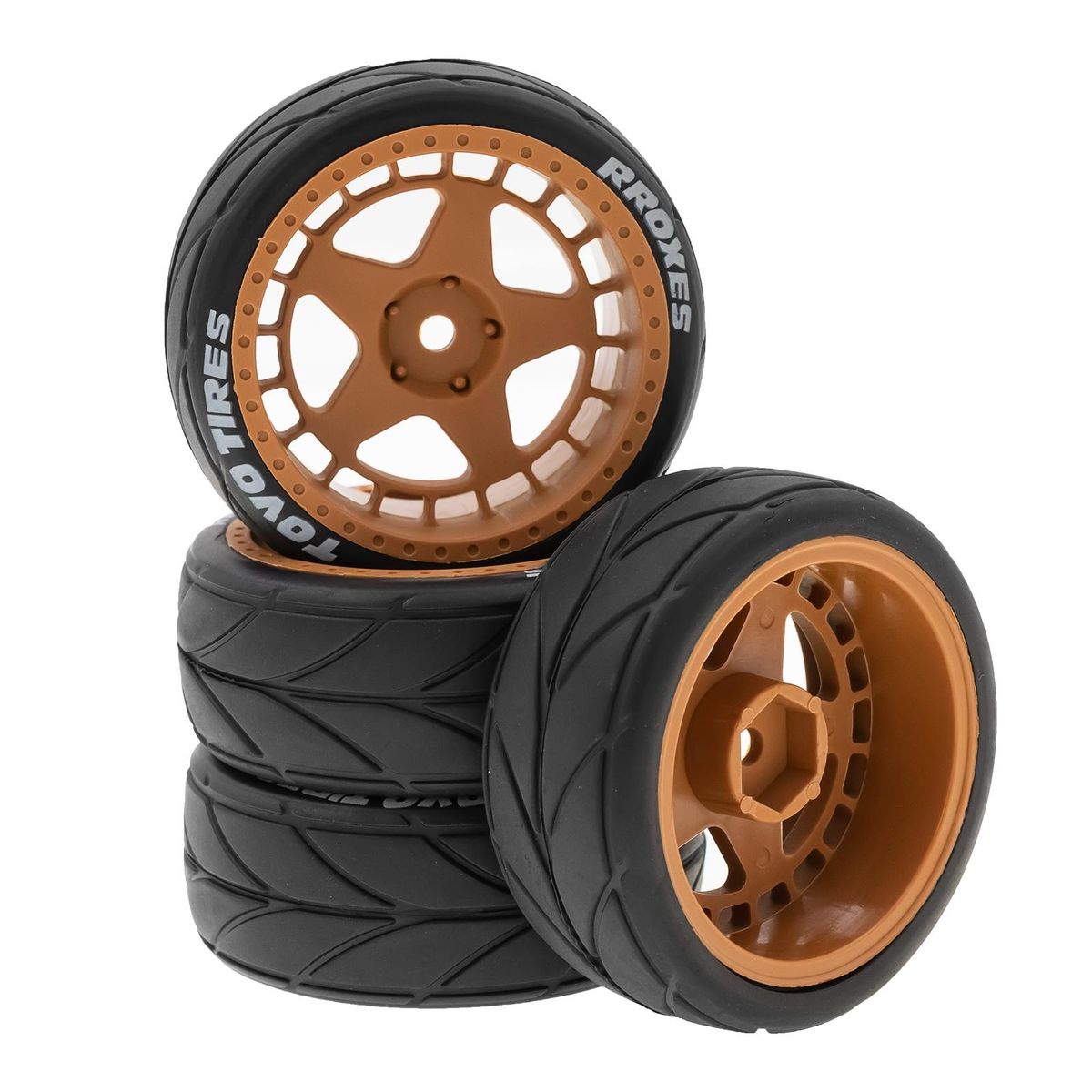 Remote Control Off-Road Rally Car Tires 66*46*26mm 4pcs Replacement for TAMIYA TT02 XV01 HSP 94123 HPI KYOSHO WLtoys 1/10 Remote Control Car Wheel