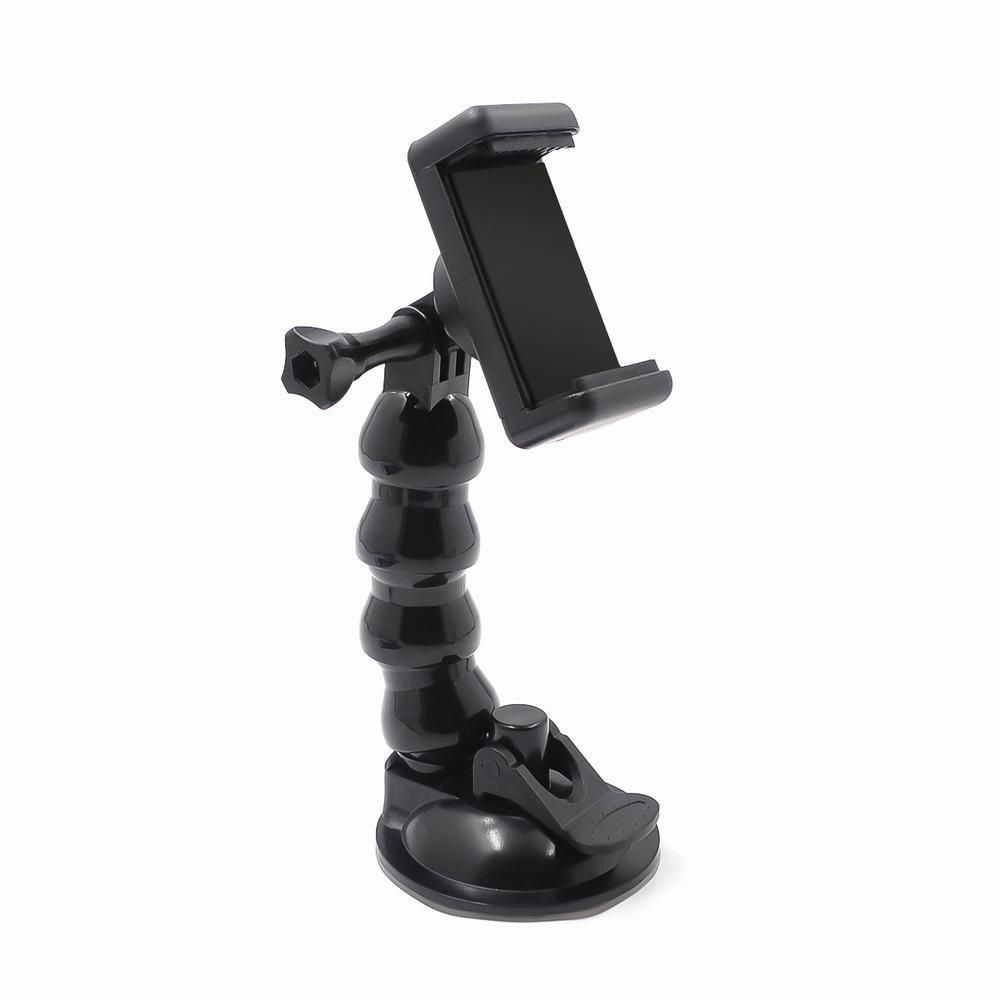 STARTRC Snake Suction Cup Holder 360 Degree Adjustable Car Glass Sucker Compatible with GoPro Hero 8 Osmo Action Camera Phones Fill Light