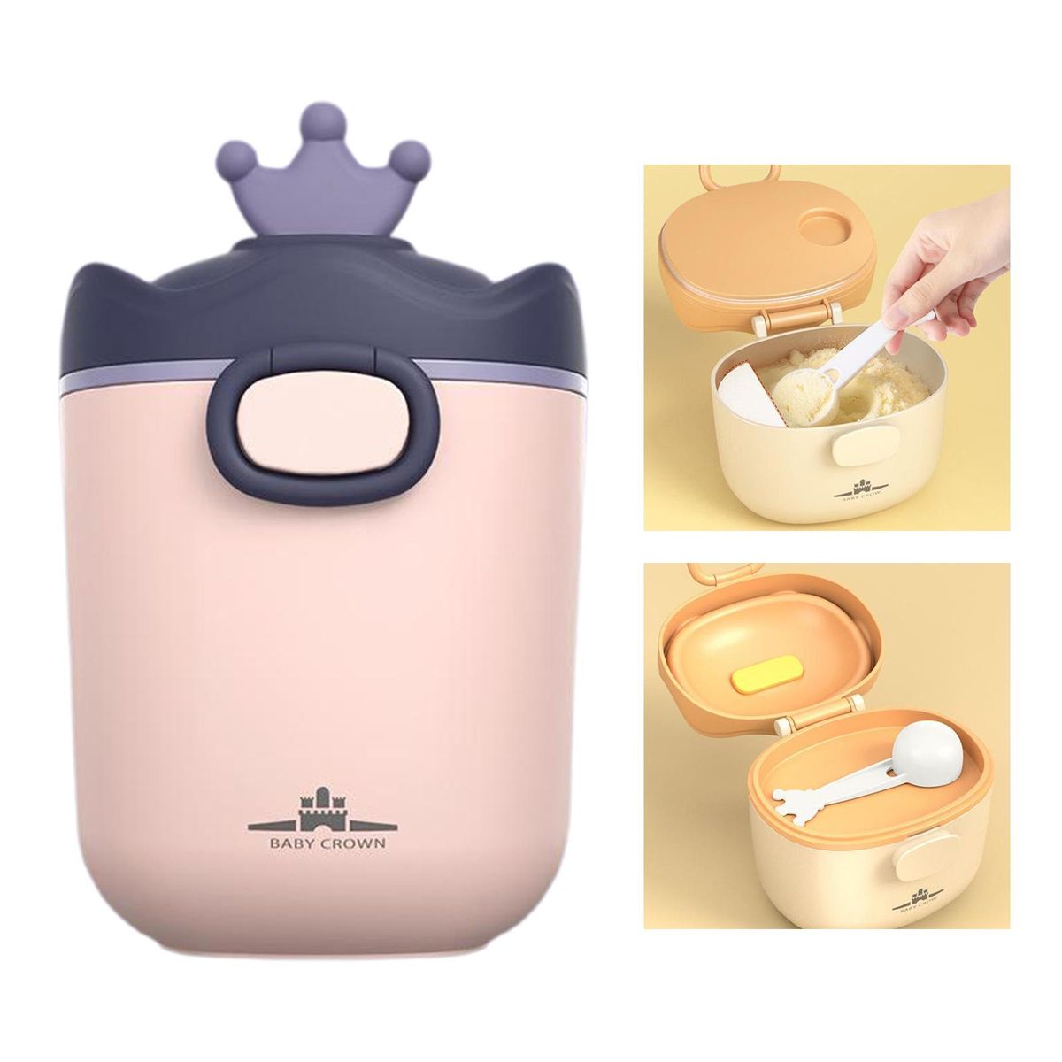 Baby Formula Dispenser, Portable Milk Powder  L