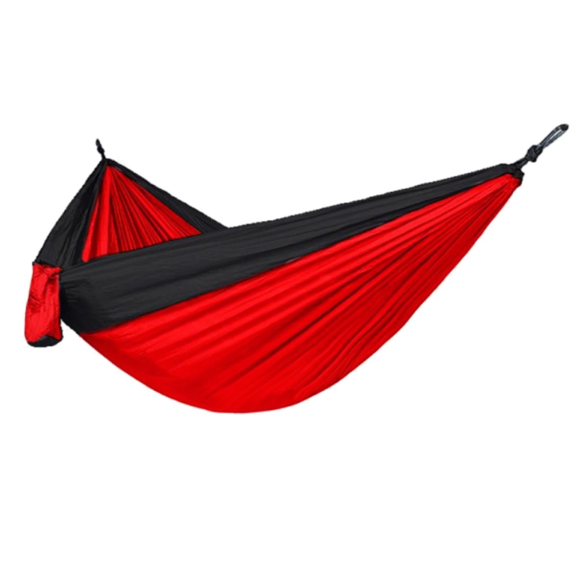 Double Camping Hammock With Tree Straps, Lightweight Red