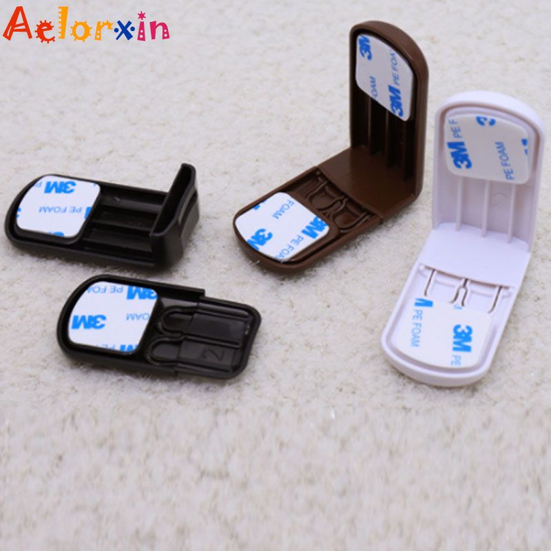 Plastic Baby Safety Protection From Children Cabinets Black