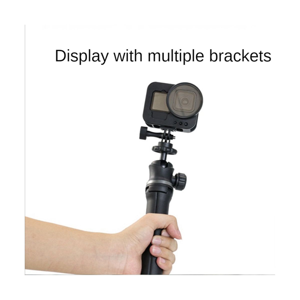 For GoPro Accessories Conversion Base Photography Accessories Portable Action Camera AdapterRed
