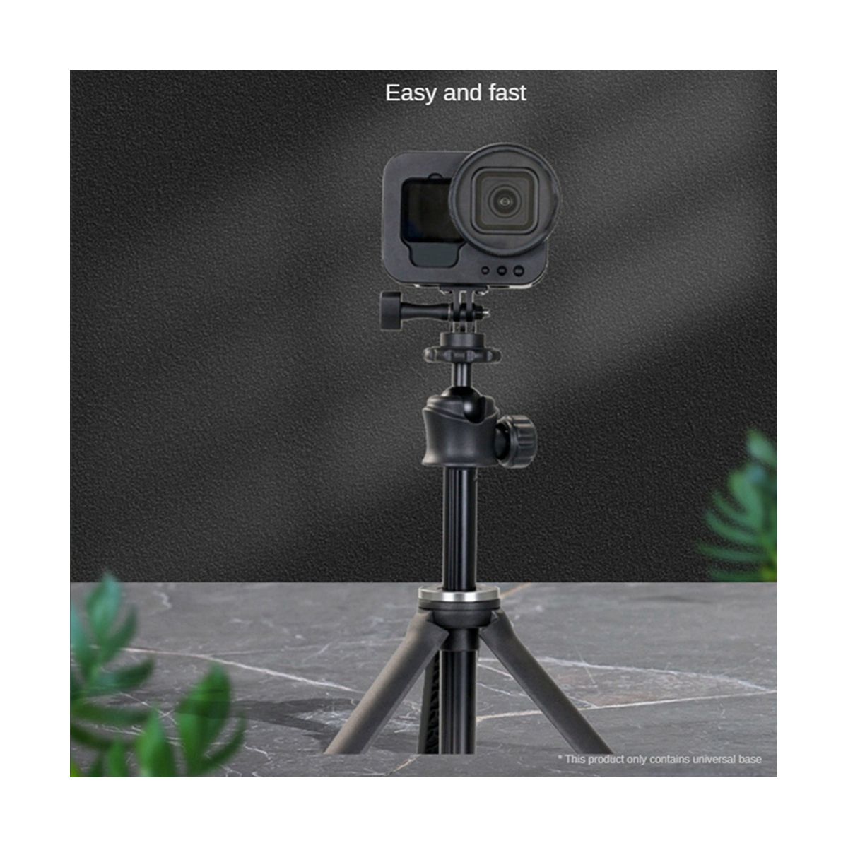 For GoPro Accessories Conversion Base Photography Accessories Portable Action Camera AdapterRed