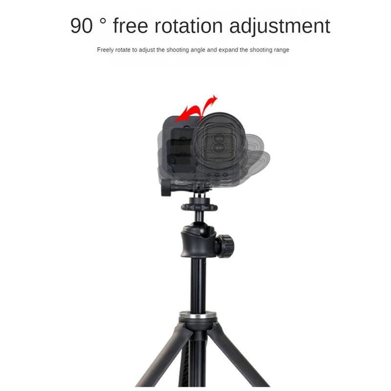 For GoPro Accessories Conversion Base Photography Accessories Portable Action Camera AdapterRed