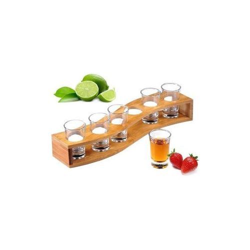 6 Holes With 6 Tequila Shot Glasses