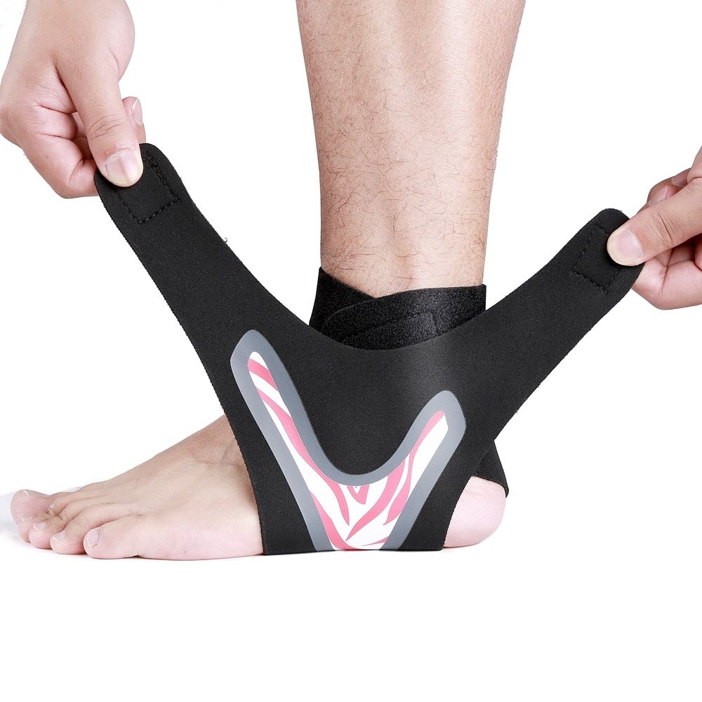 Ankle  Guard For Plantar Fasciitis Ankle Support Ankle Wrap For Sprain Tendonitis & Heel Pain Relief For Women Men Fitness 036 Black Left Foot XL