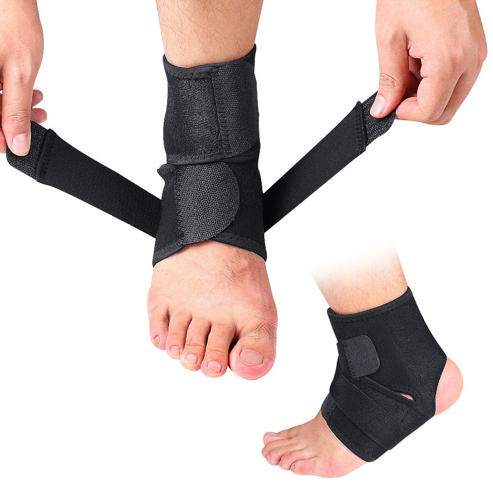 2 PCS Ankle Support Adjustable Sport Ankle Brace Wrap Strap