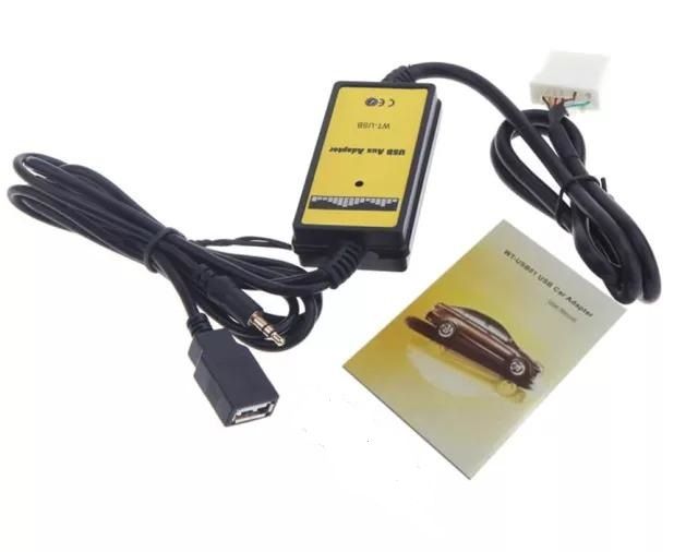 Auxiliary Audio Input Adapter For Honda And Acura Vehicle