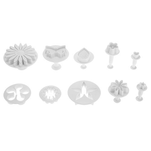 33pcs Fondant Cake Cutter Mold Icing Decorating Tools