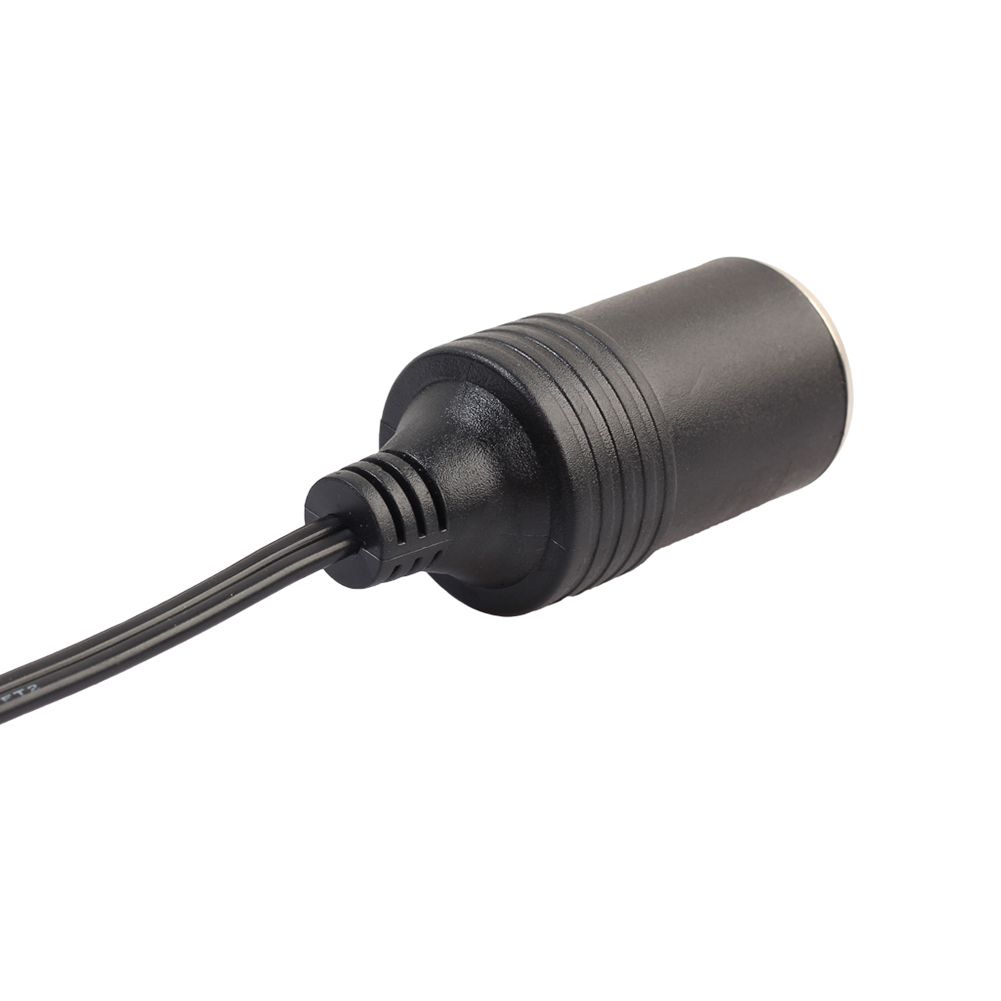 12V 24V Car Auto   Female Socket Base-Black