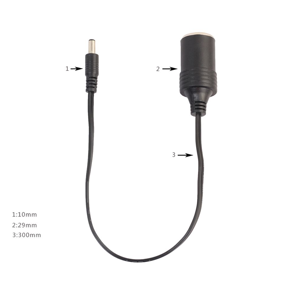 12V 24V Car Auto   Female Socket Base-Black
