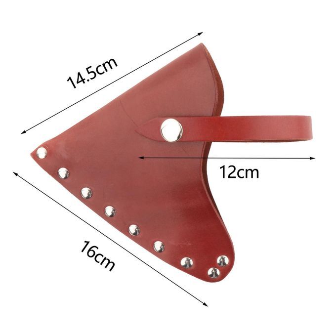 Axe Head Cover Hatchet Head Sheath  Leather Axe Case Camping
