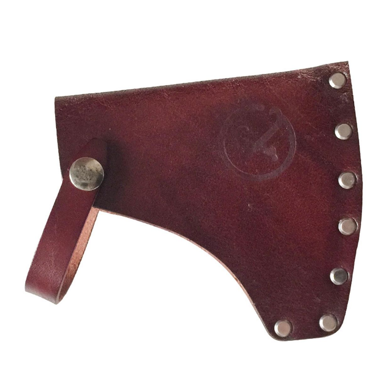 2x  Head Protective Sheath, Cover, Leather Handmade