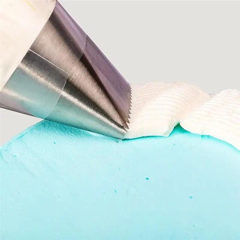 63PCS Rotating Cake Stand Decorating Tools Set Cake Turntable Cake Spatula Piping Mouth Piping Nozzles Base DIY Cake Tool