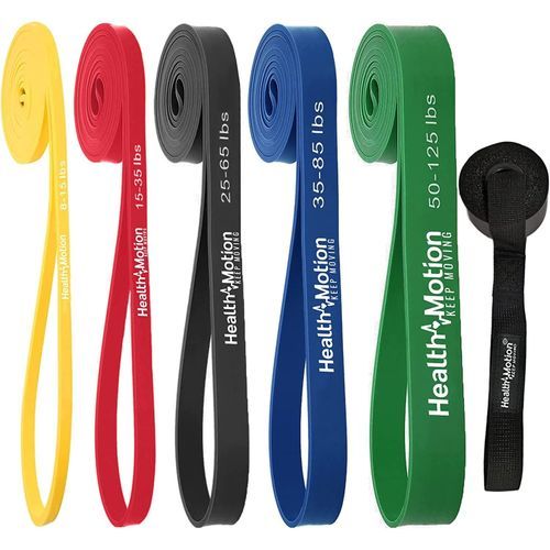 Health-Motion Pull-up Assist Bands, Set Of 5 Exercise