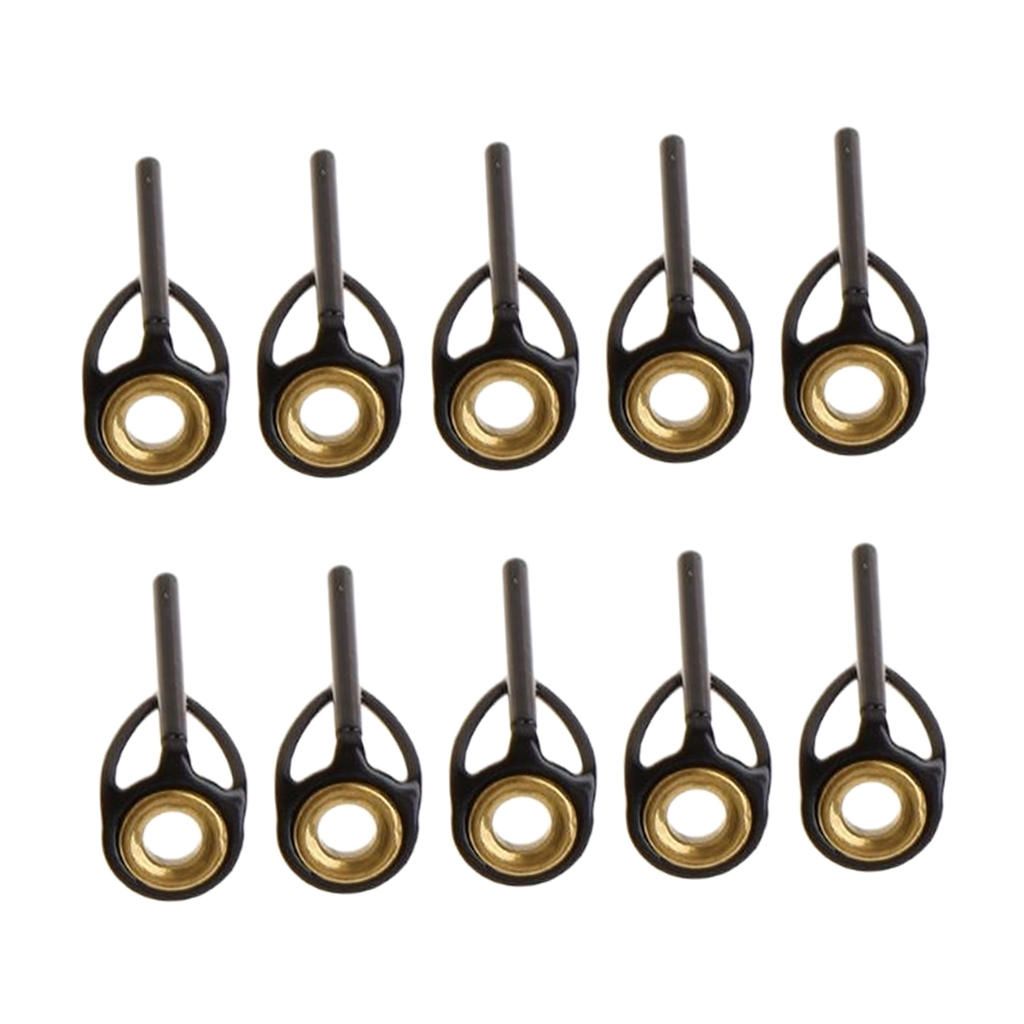 10 Pcs   Sturdy Rod Guides Tip Rings   Repair