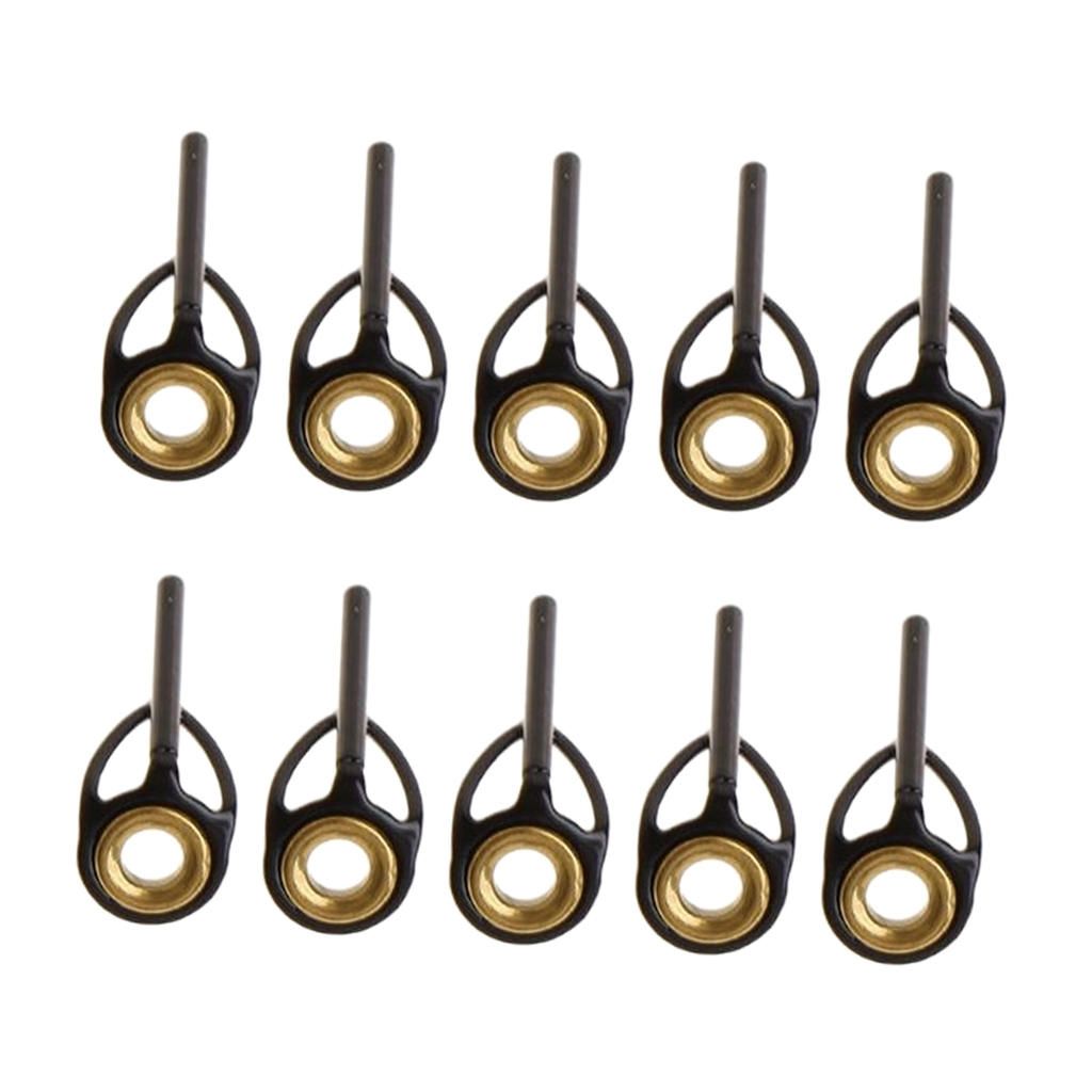 10 Pcs   Sturdy Rod Guides Tip Rings   Repair