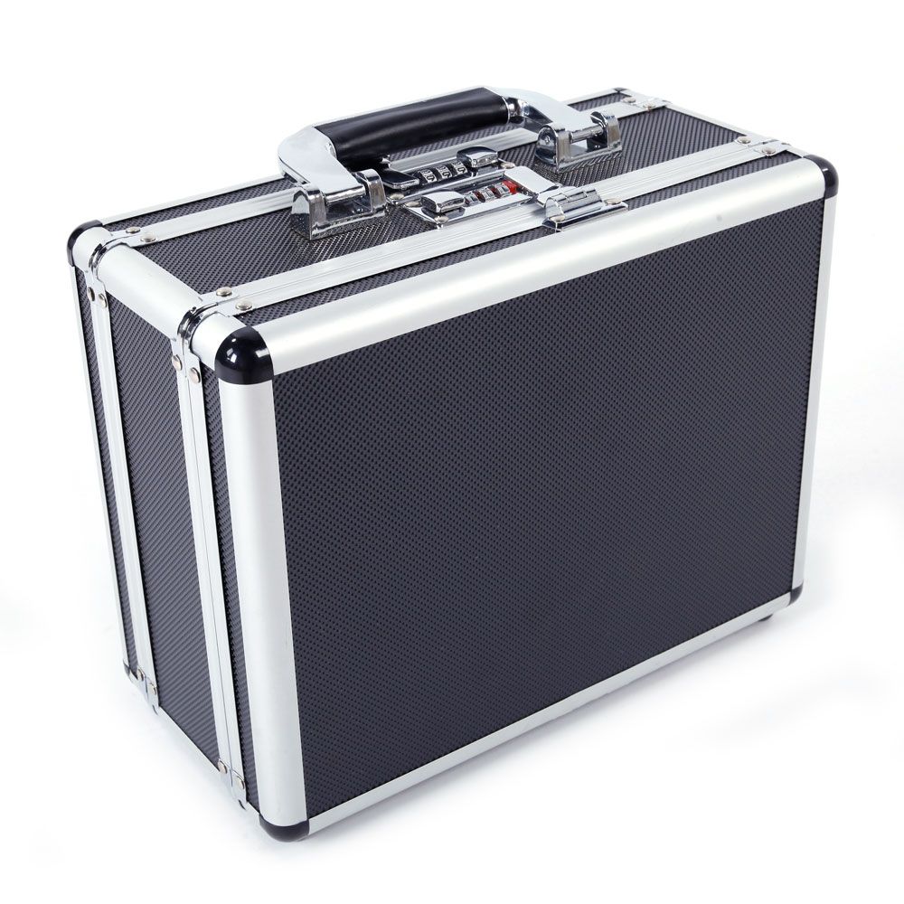 Aluminum New FramedHard Storage Carry Case Black
