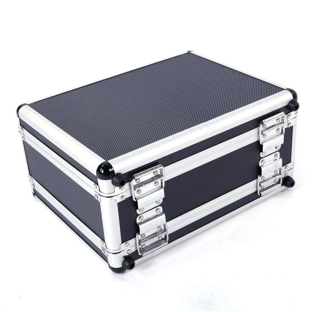 Aluminum New FramedHard Storage Carry Case Black