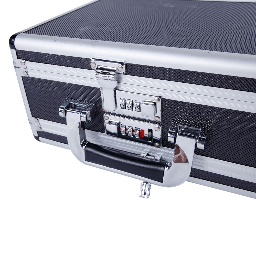 Aluminum New FramedHard Storage Carry Case Black