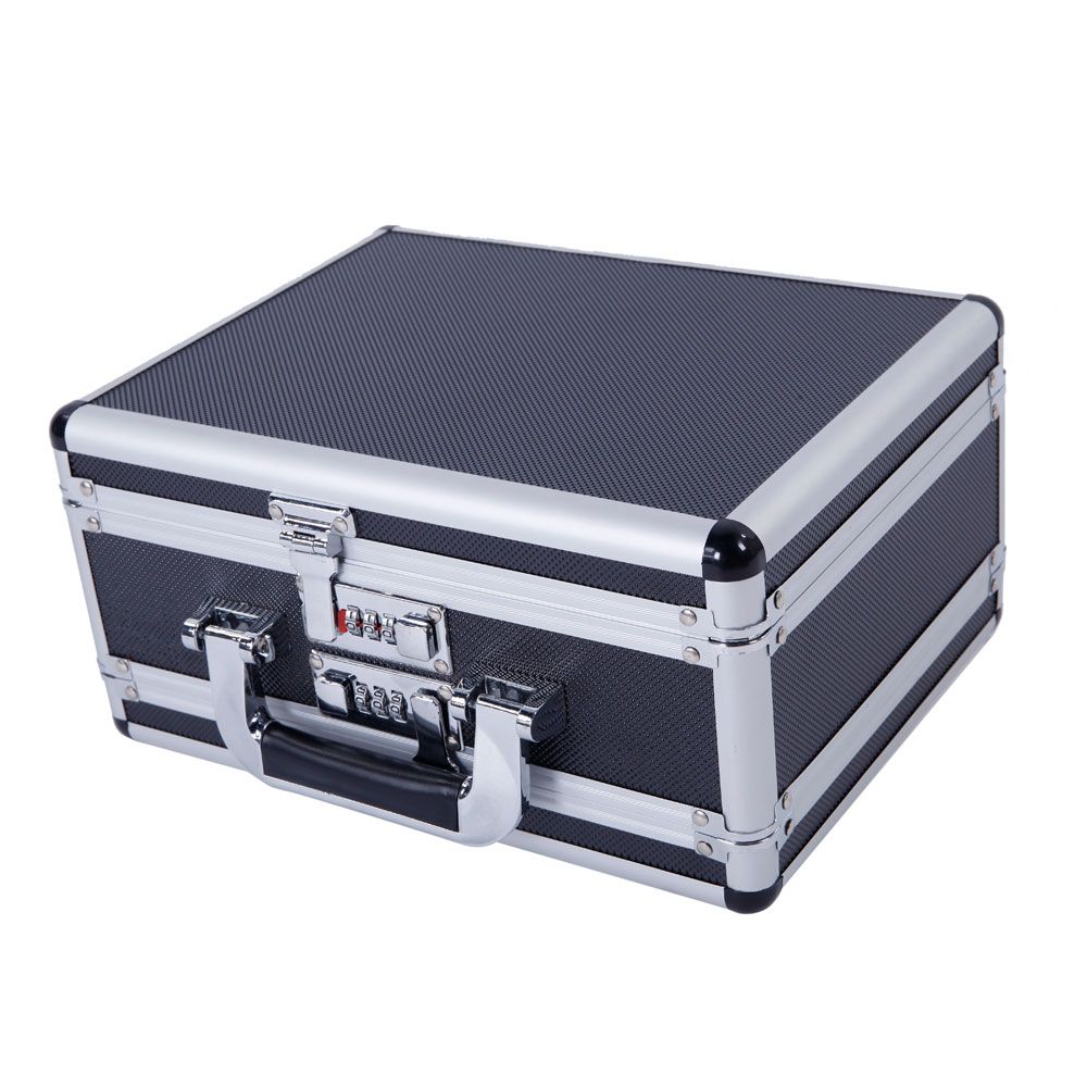 Aluminum New FramedHard Storage Carry Case Black