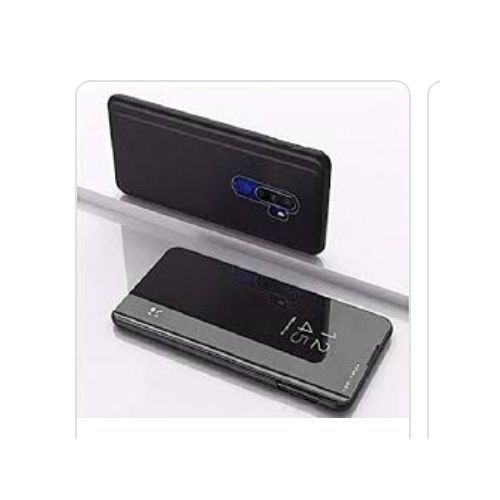 Quality Oppo A5 2020 Flip Stand Clear View Case - Black