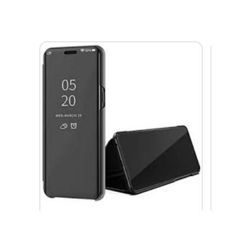 Quality Oppo A5 2020 Flip Stand Clear View Case - Black