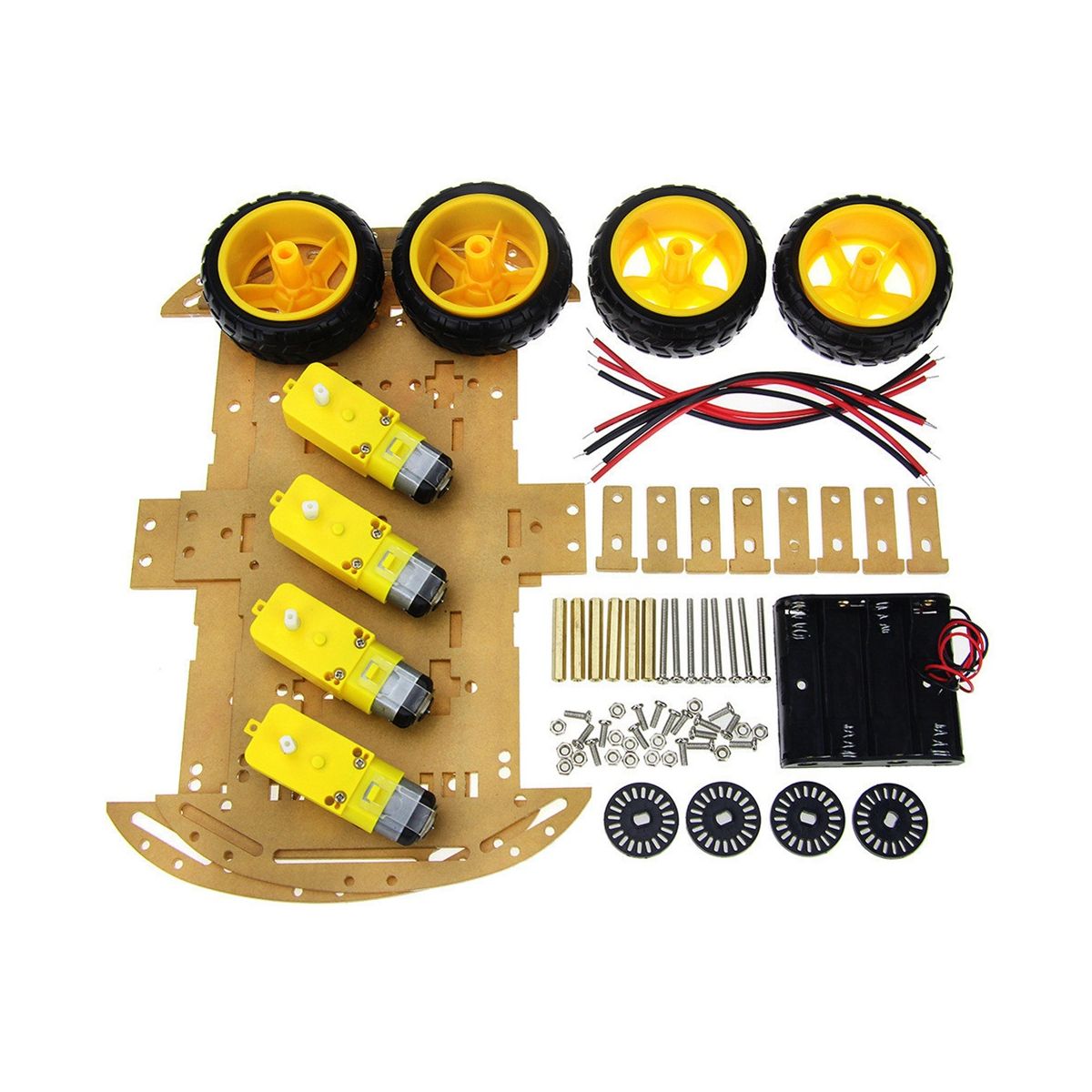 Intelligent Robot Assembly Car Kit DIY Electronic Kit to Build Robot