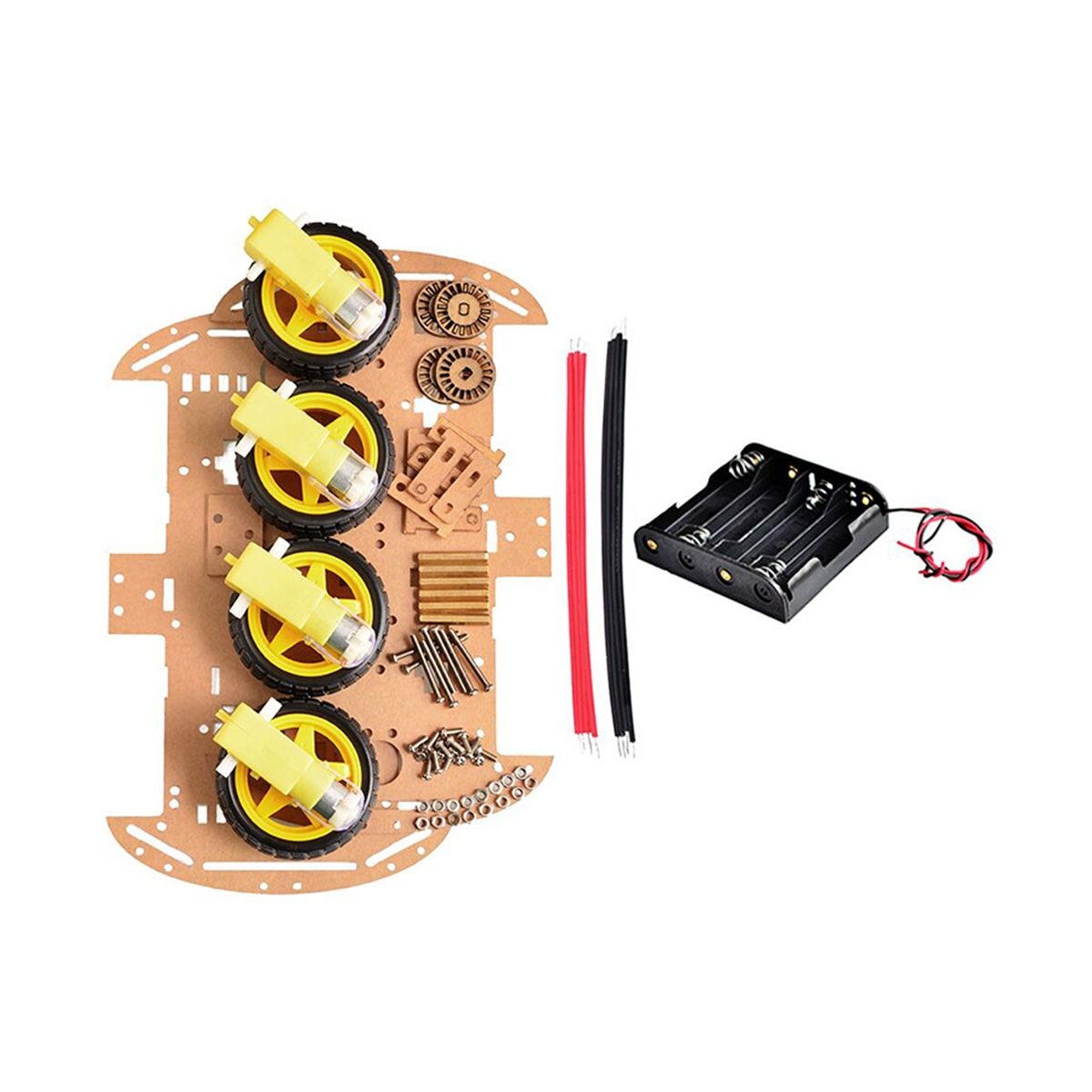 Intelligent Robot Assembly Car Kit DIY Electronic Kit to Build Robot