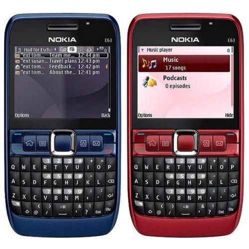 E63 Ultramarine Blue (Unlocked) 3G Mobile Phone