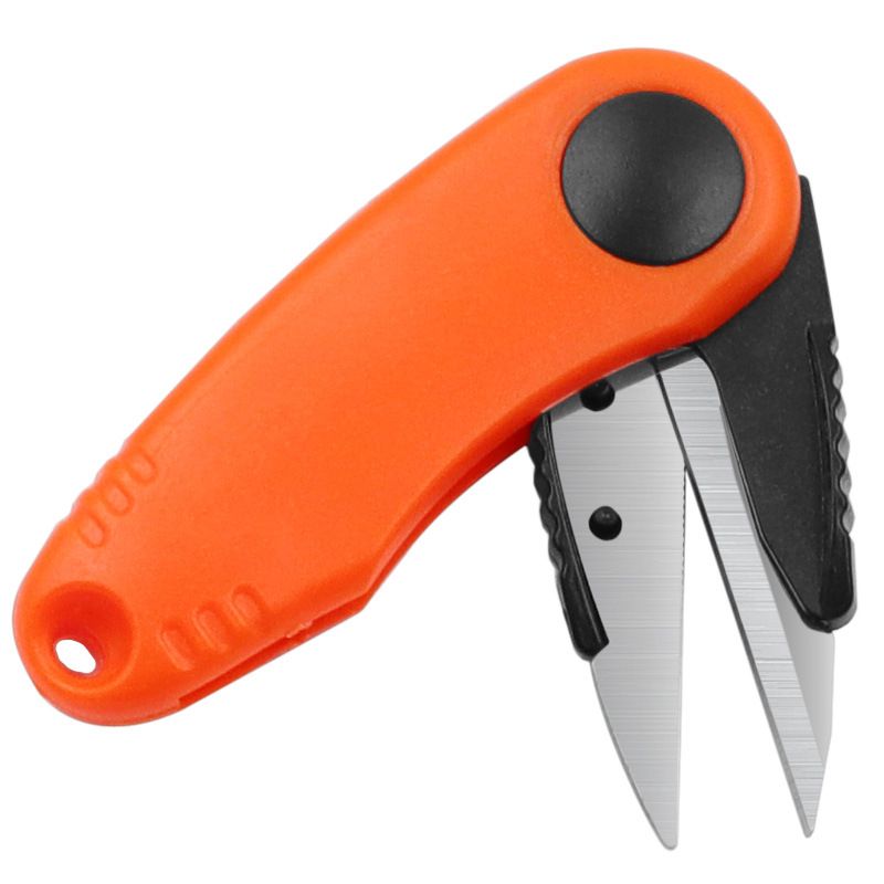 Fishing Quick Knot Tool Kit Shrimp Shape Fold Scissors
