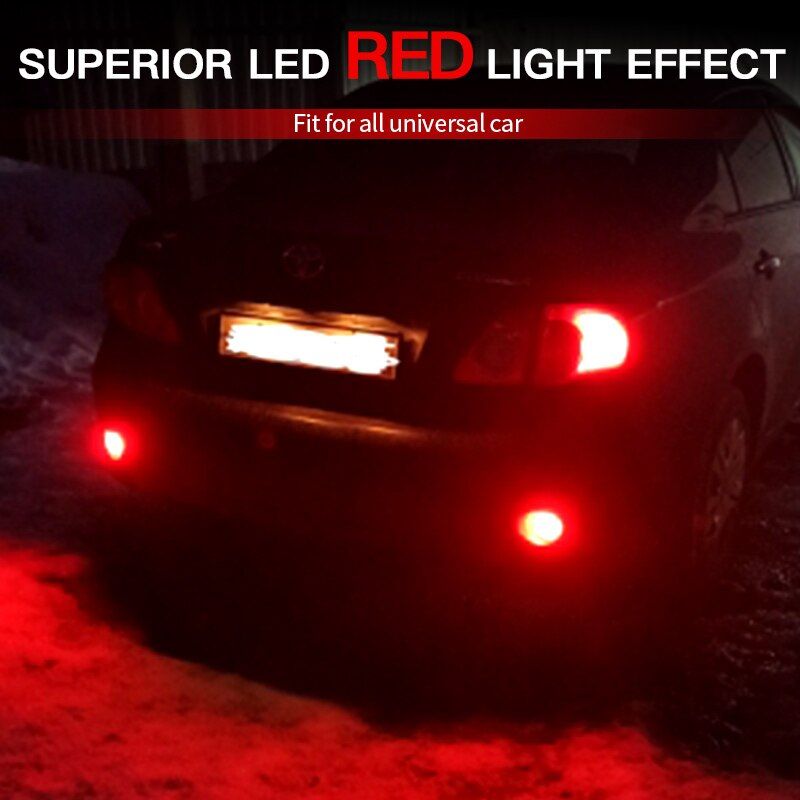 2 Pcs LED Rearper Reflector Lights For Toyota Corolla 2008-2010 For Nissan Qashqai For Pathfinder