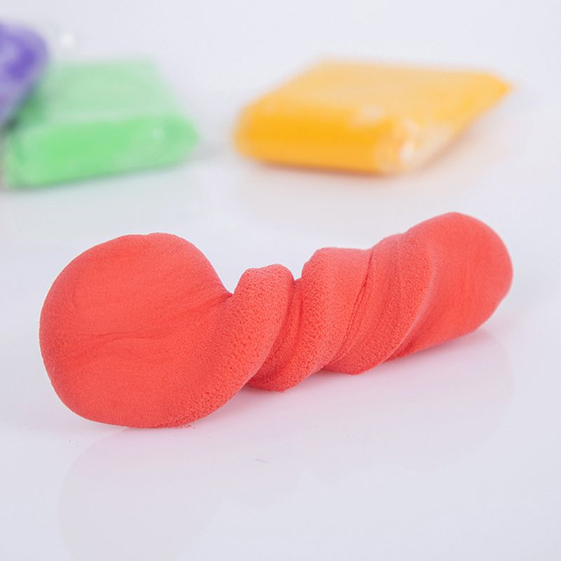 12 Color/set Light Clay Air Dry Polymer Plasticine Modelling Clay Super Light DIY Soft Creative Handgun Educational Clay Toys