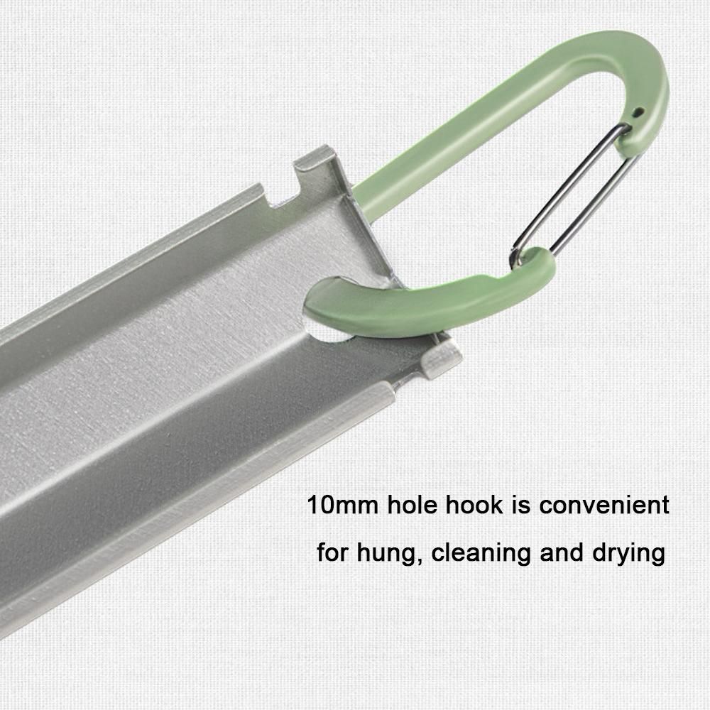Multi-function Outdoor Small Shovel Portable Hand Shovel Lightweight Titanium Garden Shovel Digging Wild Vegetables Gardening Flower Tools