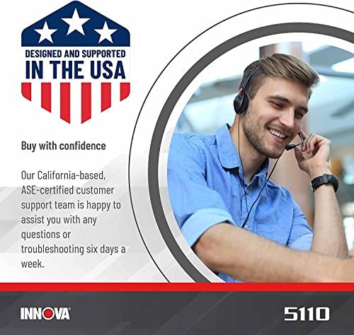 INNOVA 5110 Newest 2022 OBD2 Scanner EasytoUse ABS Code Read