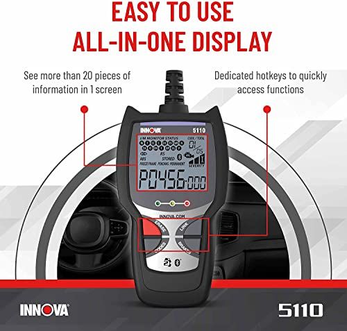 INNOVA 5110 Newest 2022 OBD2 Scanner EasytoUse ABS Code Read