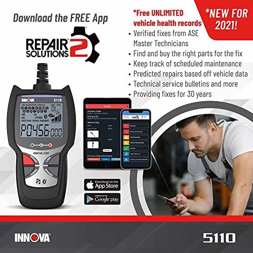 INNOVA 5110 Newest 2022 OBD2 Scanner EasytoUse ABS Code Read