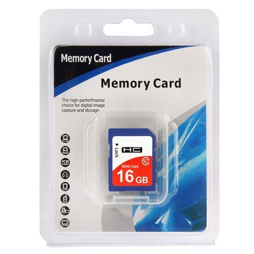 16GB High Speed Class 10 SDHC Camera Memory Card (100% Real Capacity)