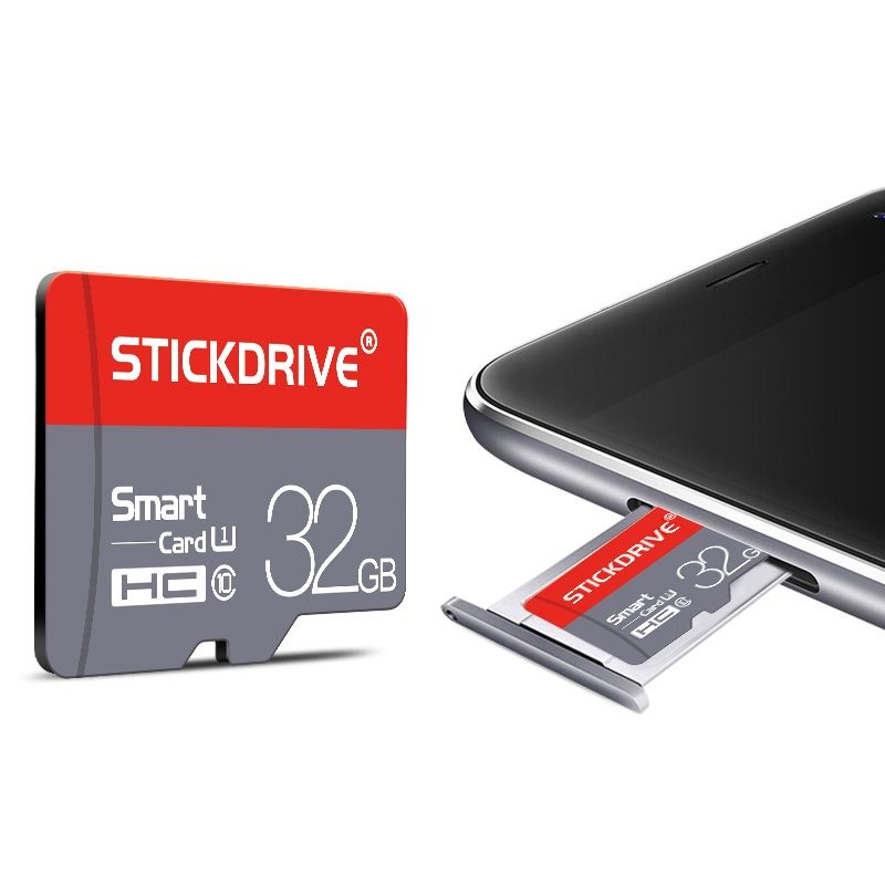 STICKDRIVE 32GB U1 Red And Grey TF(Micro SD) Memory Card