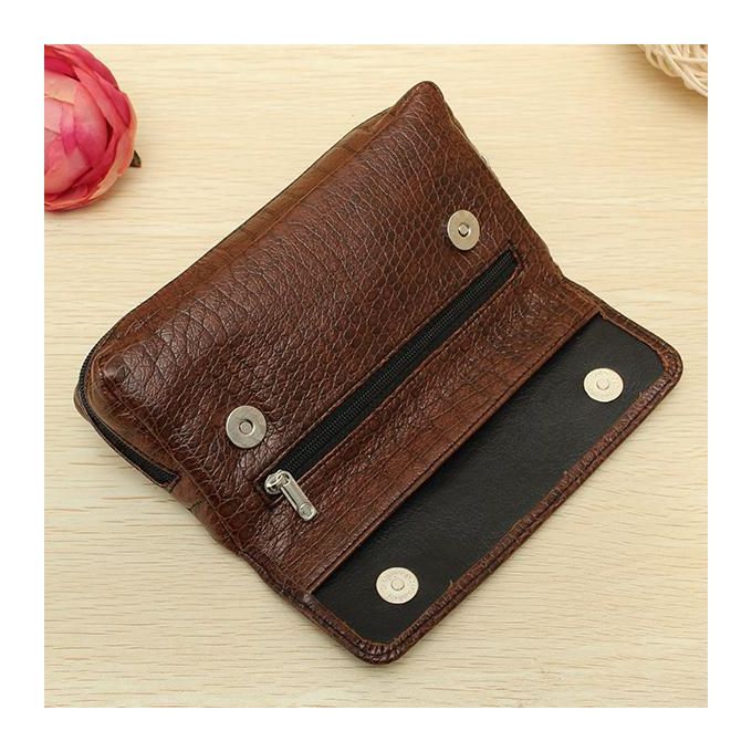 Leather Smoking Pipe Case Savinelli Bag Pouch Tamper Filter Tool Cleaner
