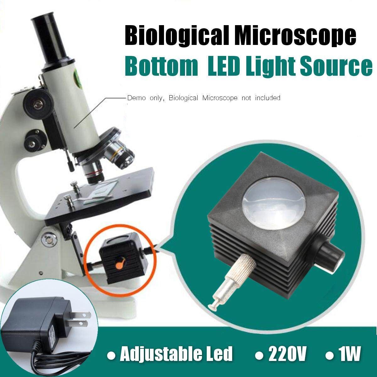 Adjustable LED Bottom Light Source Supplementary Lamp For Microscope