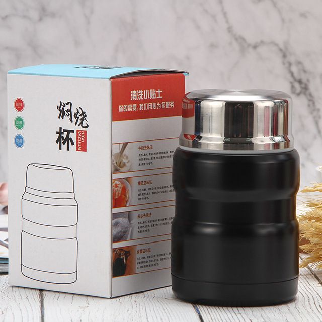 Thermal Lunch Box Food Container Stainless Steel Insulated