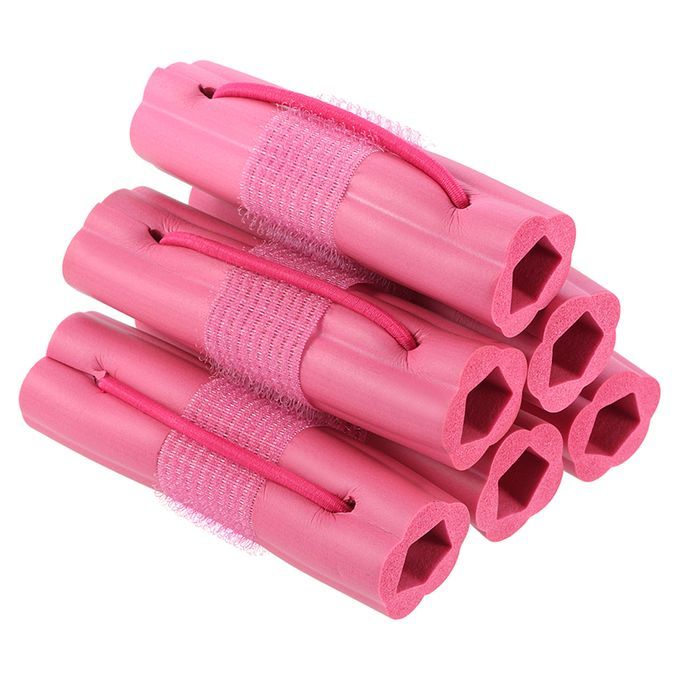 6Pcs Magic Foam Sponge Hair Curler Curly Hair Shape Hair