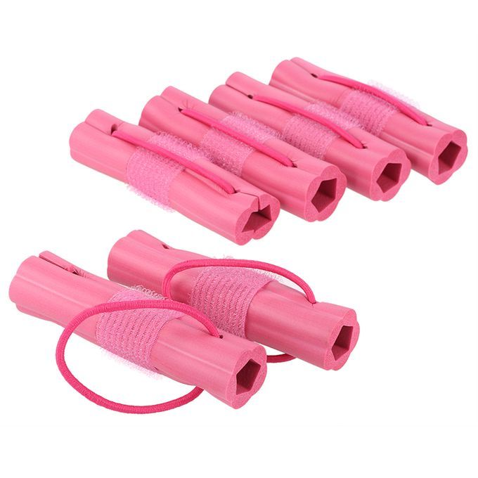 6Pcs Magic Foam Sponge Hair Curler Curly Hair Shape Hair