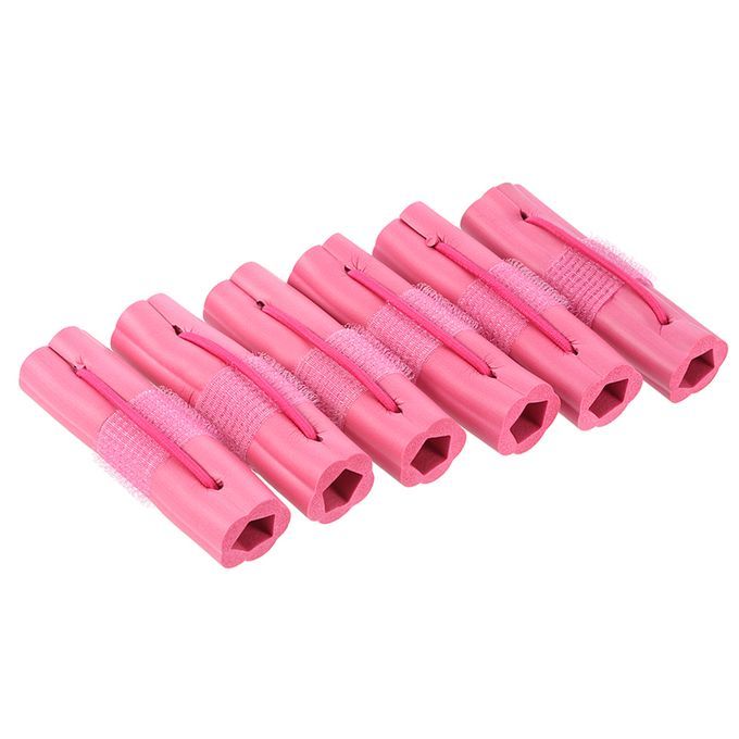 6Pcs Magic Foam Sponge Hair Curler Curly Hair Shape Hair