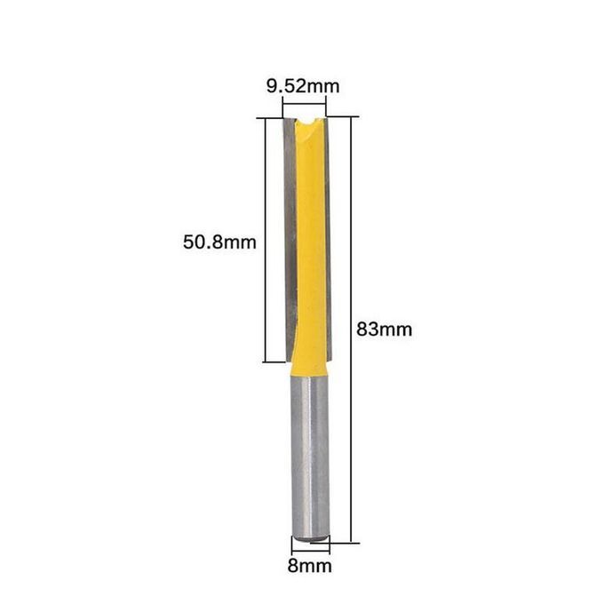 2x 2 Long  Straight Shank Flush Trim Router  Bit Wood